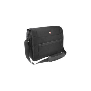 WENGER Torba za laptop Messenger, 16", crna